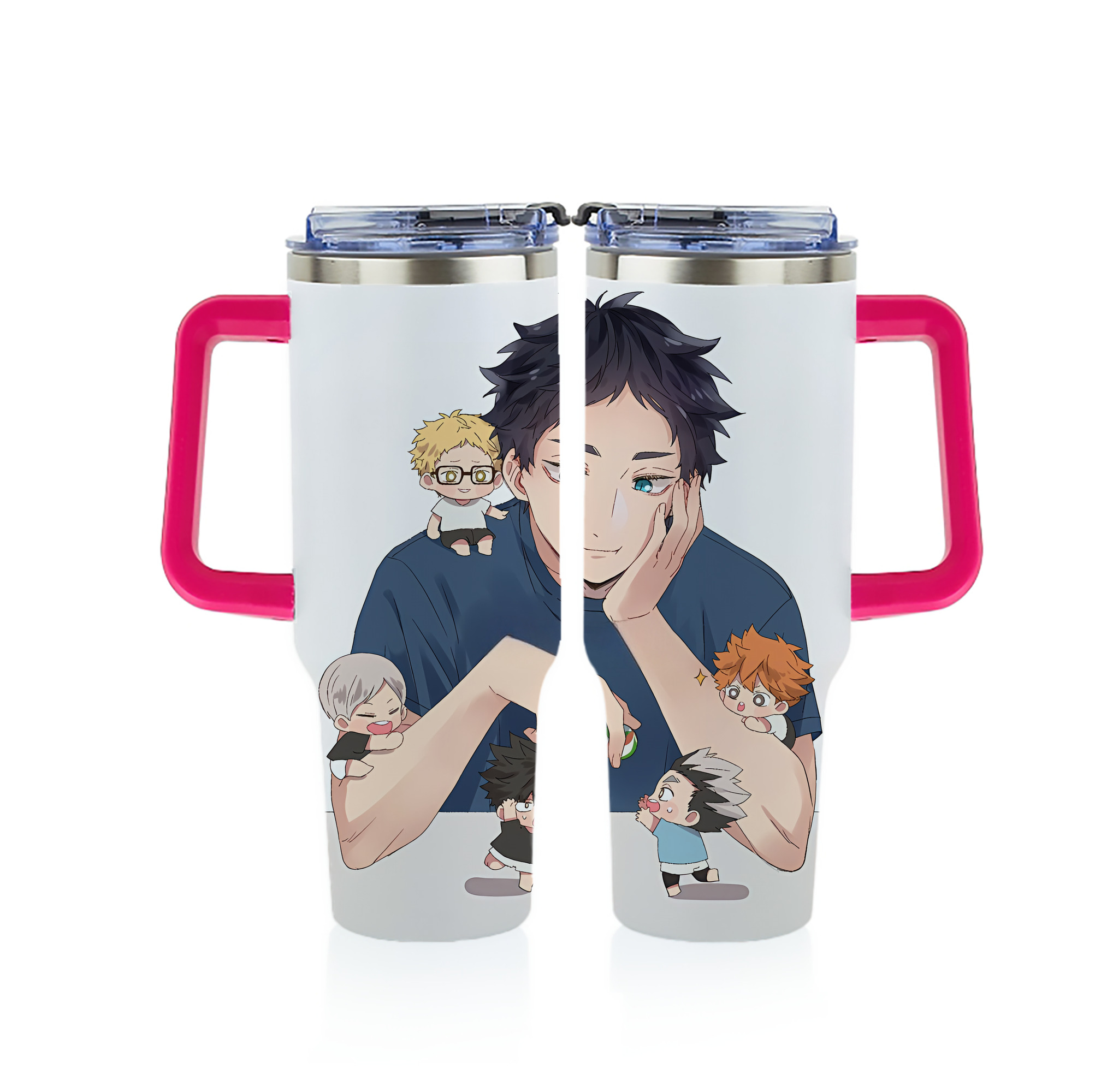 （画像用） ハイキュー!! Haikyu!! 1200ｍLフルプリント車用タンブラー